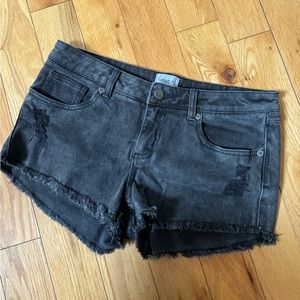 RVCA Black Denim Shorts
